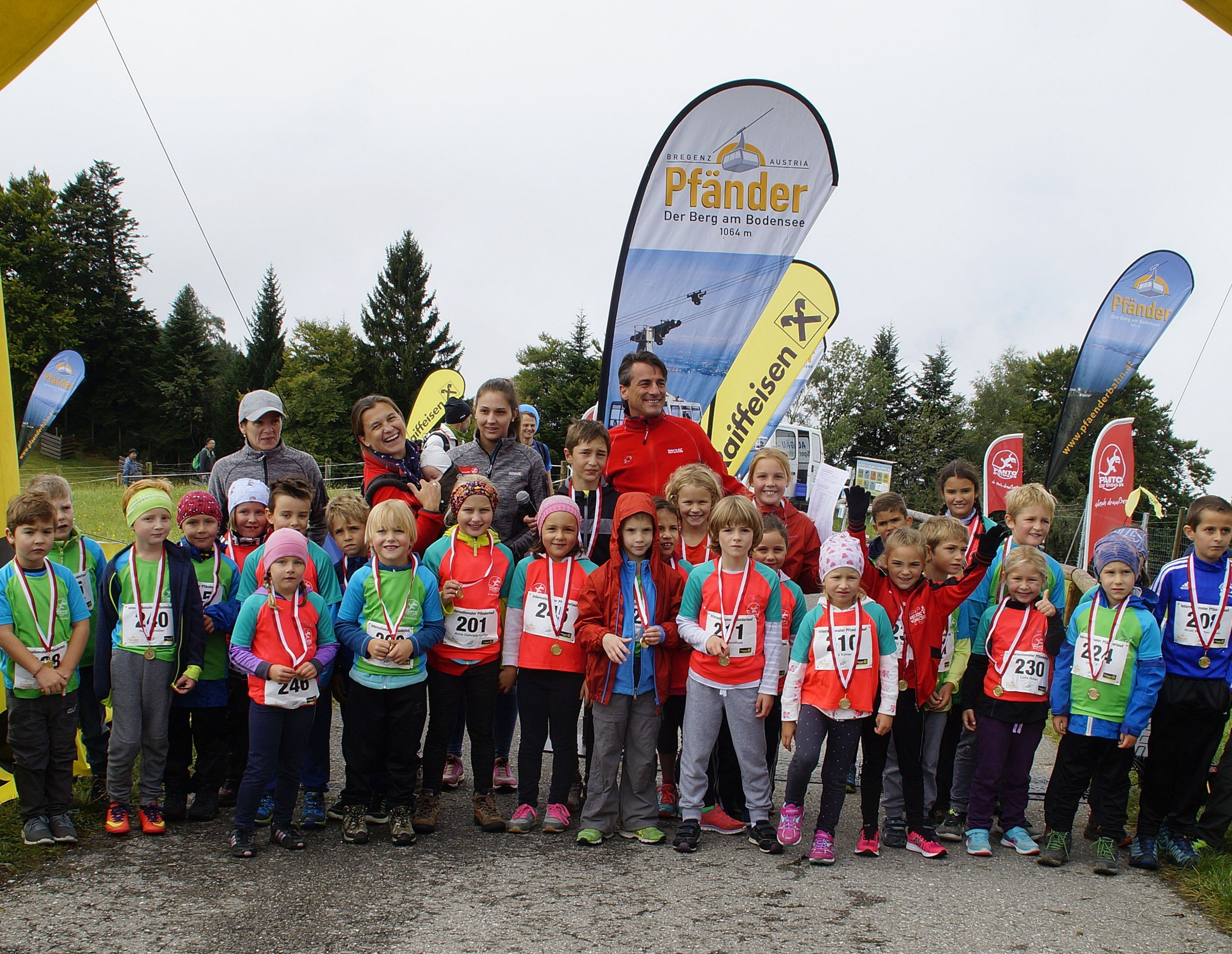 Tolle Leistungen gab es beim zweiten Kinder-Pfänderlauf. Tolle Leistungen gab es beim zweiten Kinder-Pfänderlauf.