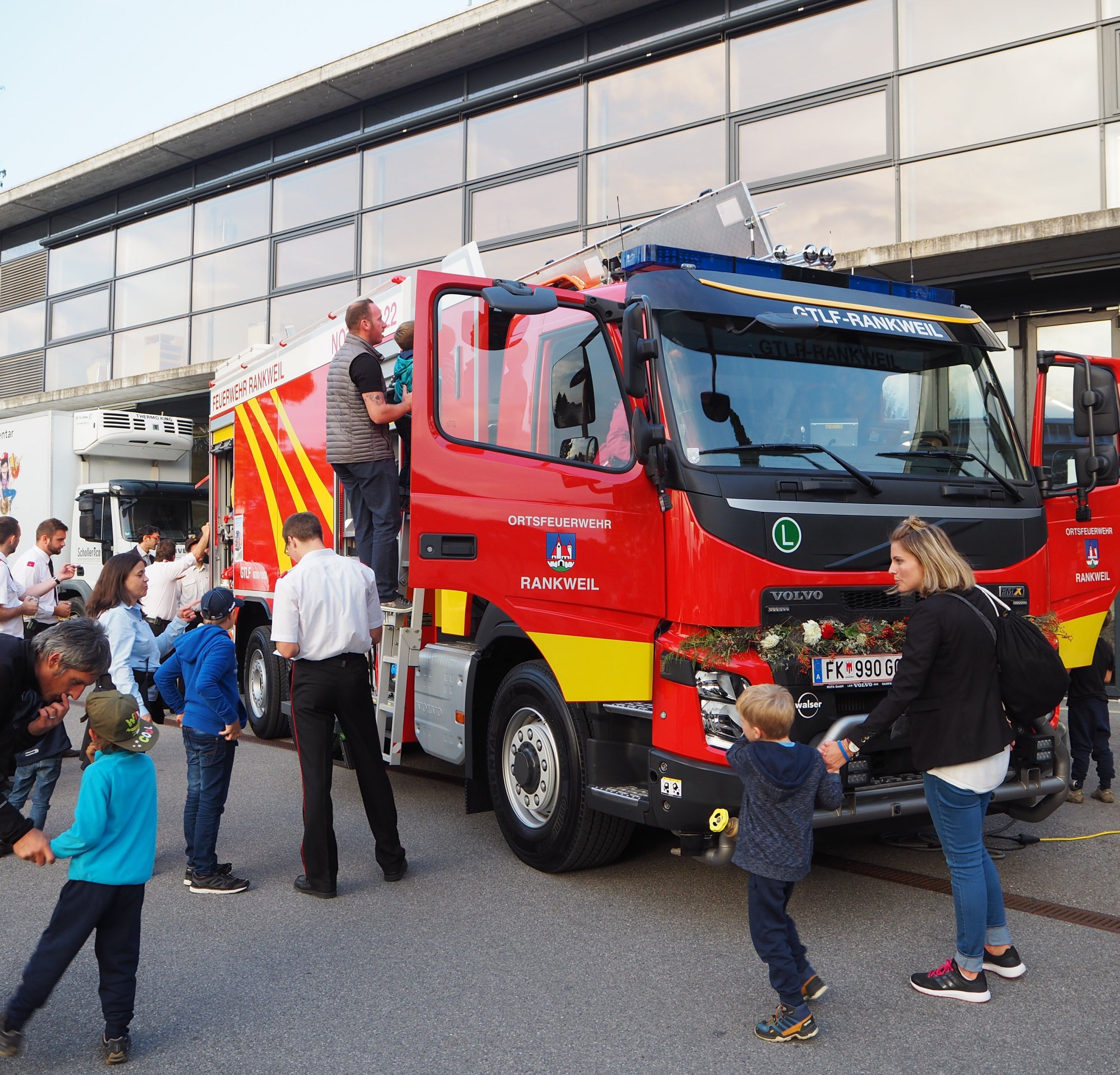 Neues Feuerwehrauto Rankweil Neues Feuerwehrauto Rankweil