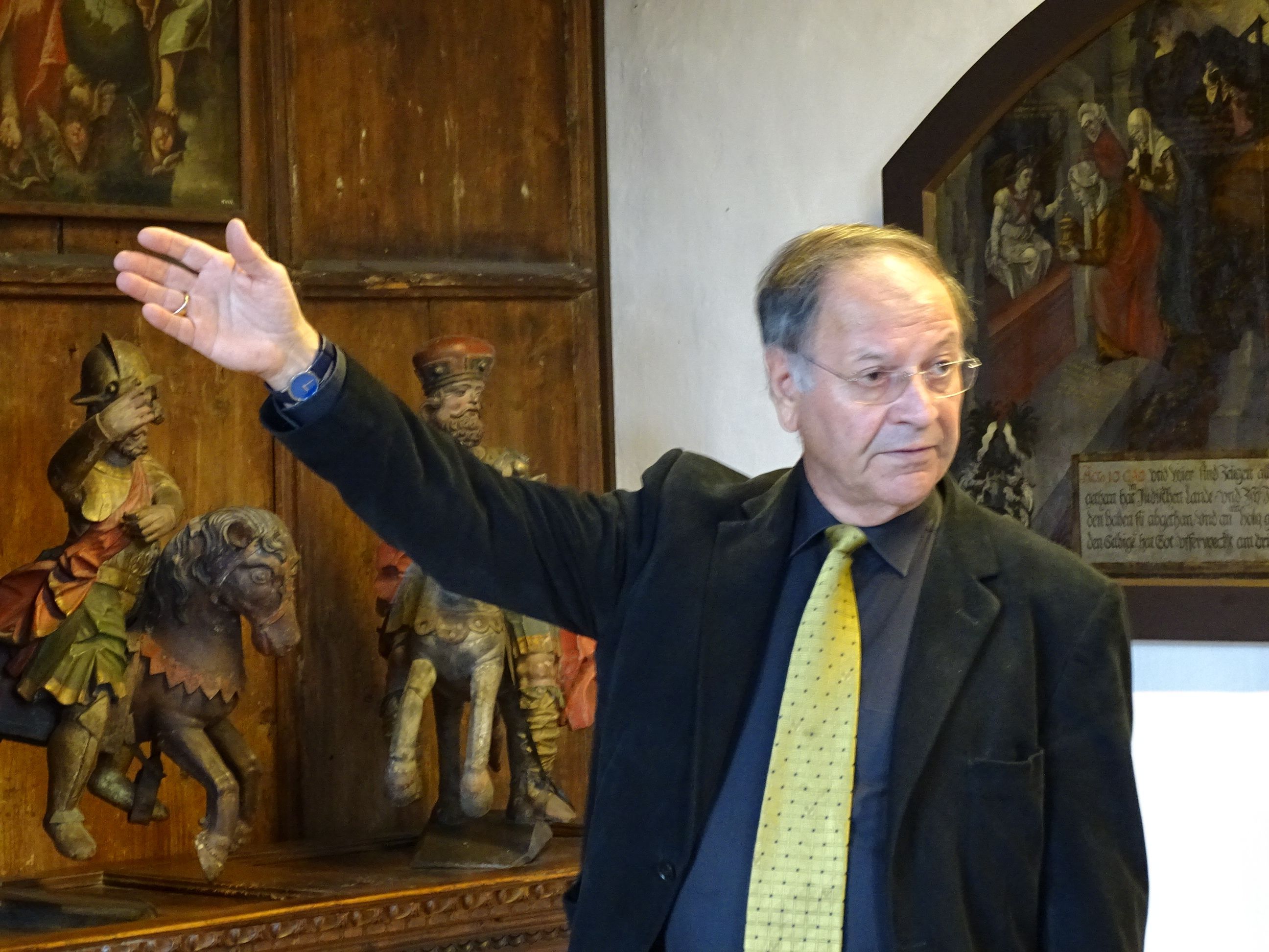 Ein profunder Kenner der Kulturgeschichte: Mag. Albert Ruetz Ein profunder Kenner der Kulturgeschichte: Mag. Albert Ruetz