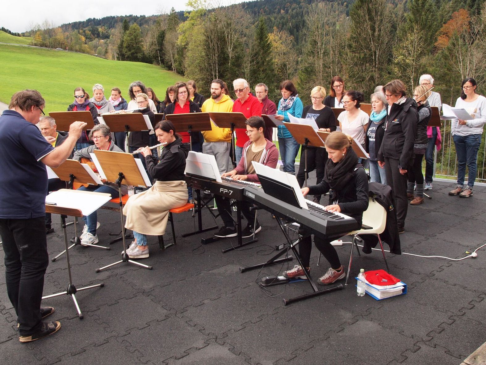 Ein erfolgreiches Probenwochenende absolvierte der Chor-Joy aus Hohenems Ein erfolgreiches Probenwochenende absolvierte der Chor-Joy aus Hohenems