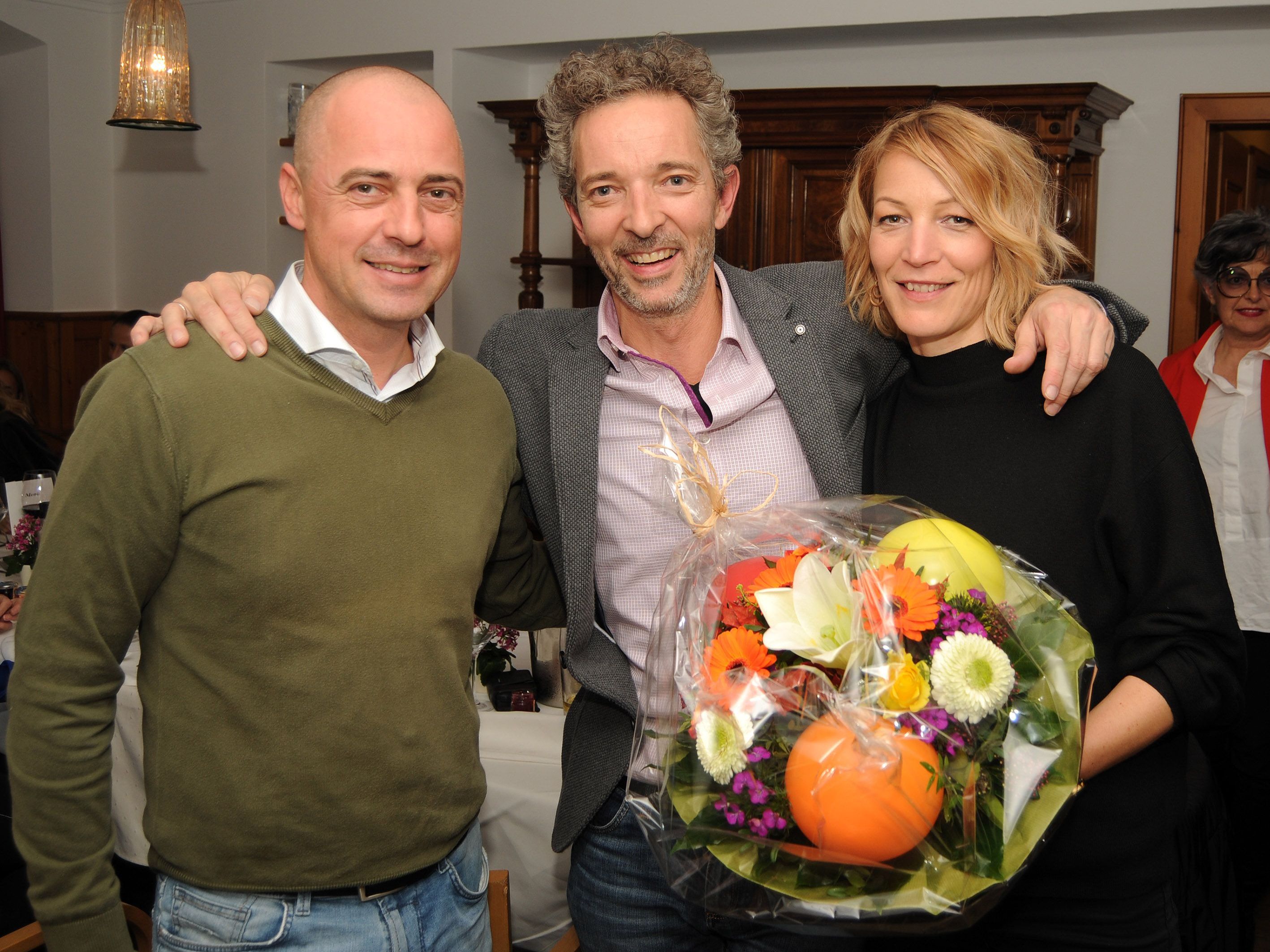 Marco I. und Melanie I., das 62. Prinzenpaar von Bregenz, mit Zere Roland Hagspiel. Marco I. und Melanie I., das 62. Prinzenpaar von Bregenz, mit Zere Roland Hagspiel.