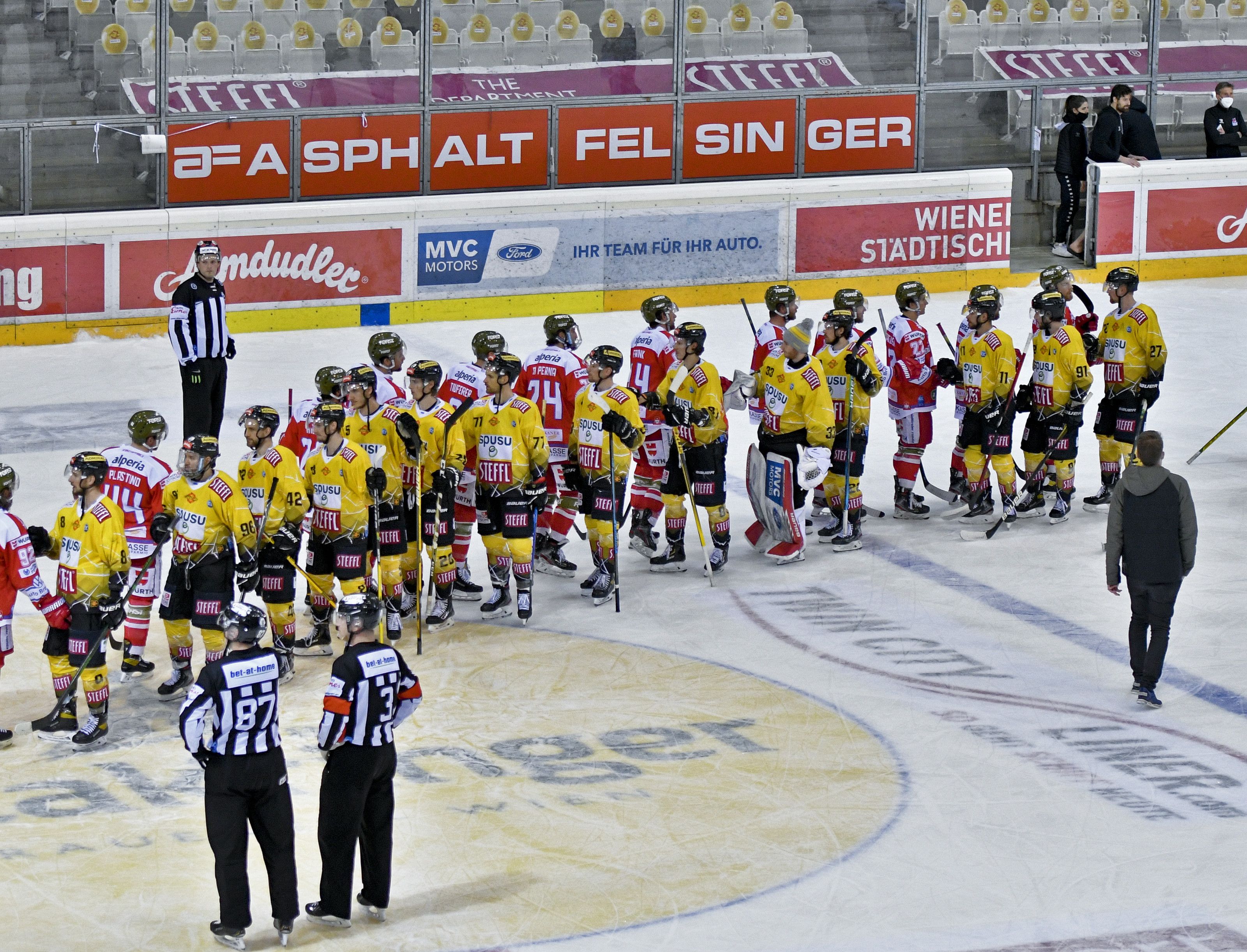 Bozen konnte über die Vienna Caps triumphieren. Bozen konnte über die Vienna Caps triumphieren.
