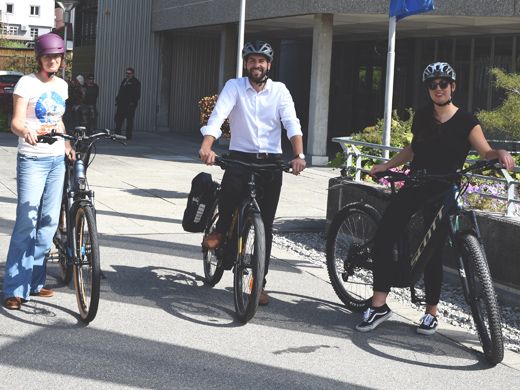 Mit dem „Jobbike“ zur Arbeit heißt es künfig für die Mitarbeiter*innen der Stadt Bludenz. Mit dem „Jobbike“ zur Arbeit heißt es künfig für die Mitarbeiter*innen der Stadt Bludenz.