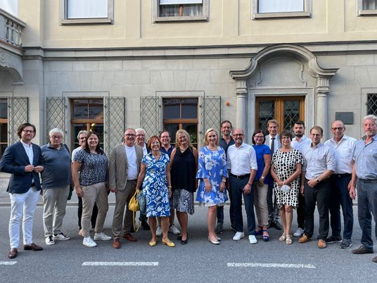 Am 14. Juli 2022 waren die politischen Vertreter:innen des Lindauer Stadtrates in Bregenz zu Gast. Am 14. Juli 2022 waren die politischen Vertreter:innen des Lindauer Stadtrates in Bregenz zu Gast.