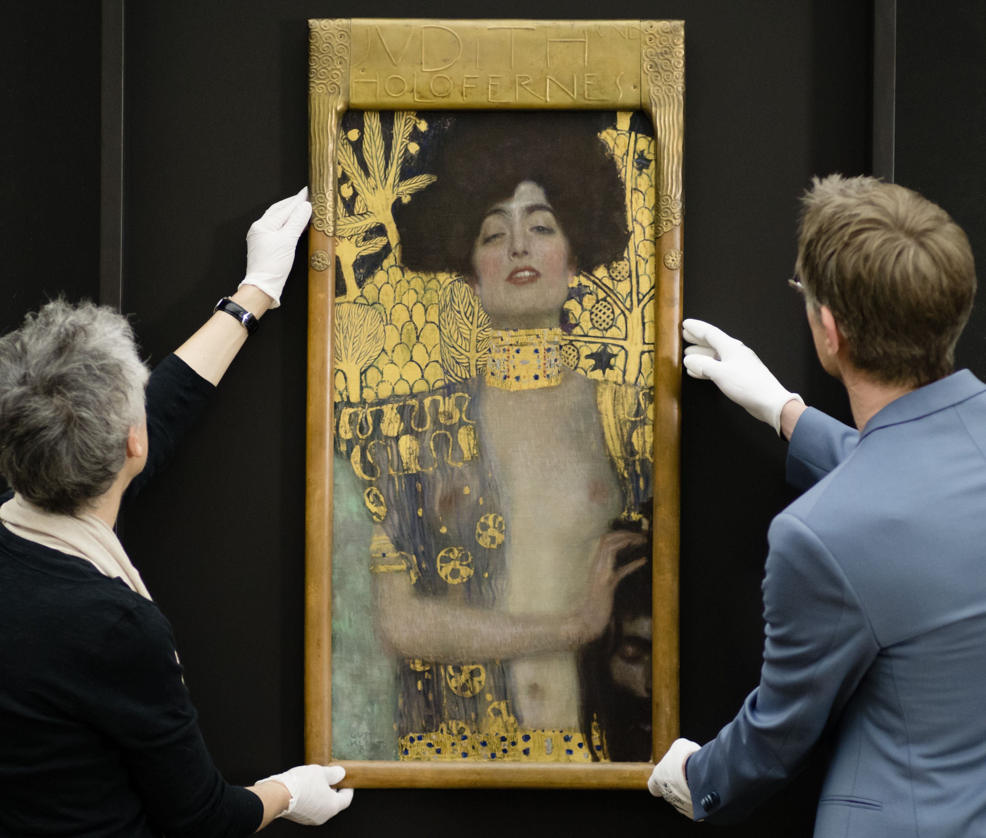 Gustav Klimts "Judith" ist zur Zeit in Berlin zu sehen. Gustav Klimts "Judith" ist zur Zeit in Berlin zu sehen.