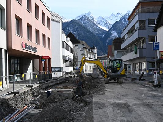 Straßenbau Untersteinstraße Straßenbau Untersteinstraße