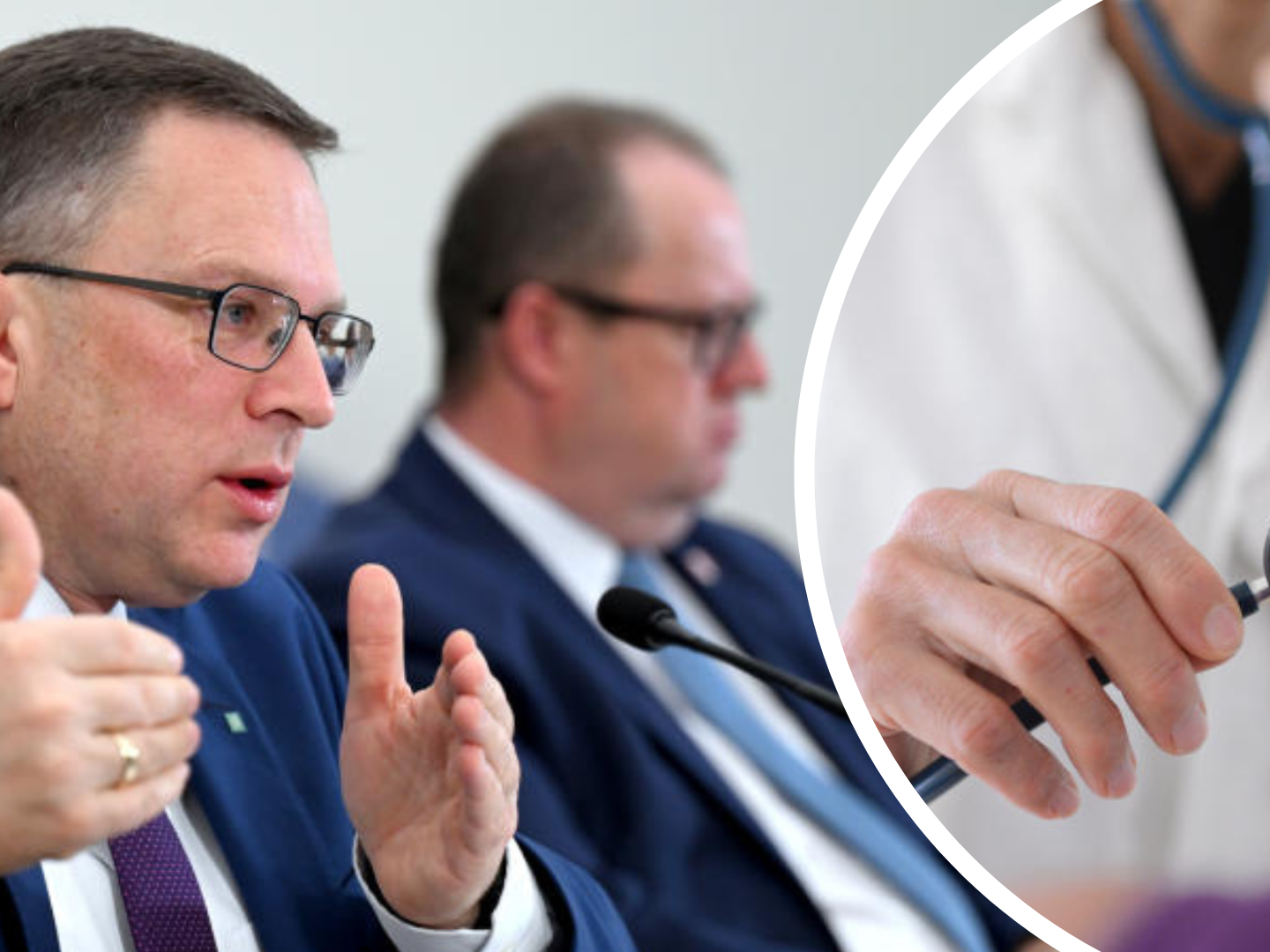 Die Koalition plant 320 Mio. an Gesundheitseinsparungen. Die Koalition plant 320 Mio. an Gesundheitseinsparungen.