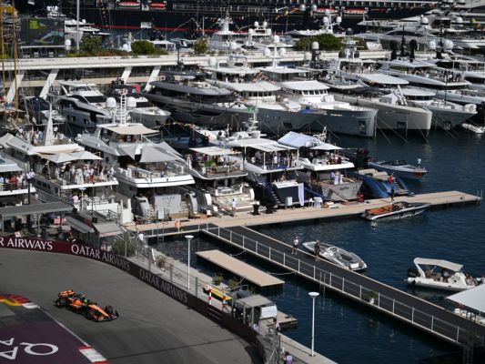 Norris mit der Pole in Monaco Norris mit der Pole in Monaco