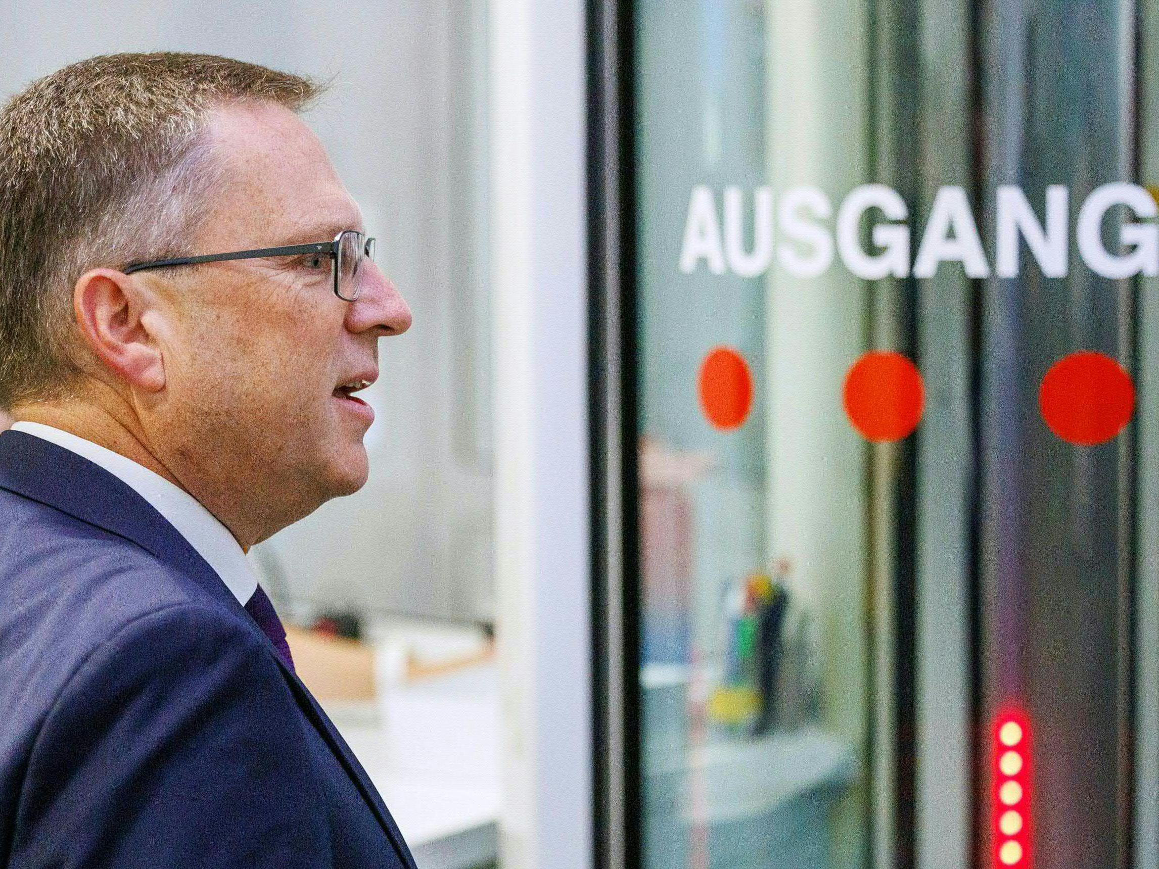 Wöginger erhielt eine Diversion. Wöginger erhielt eine Diversion.