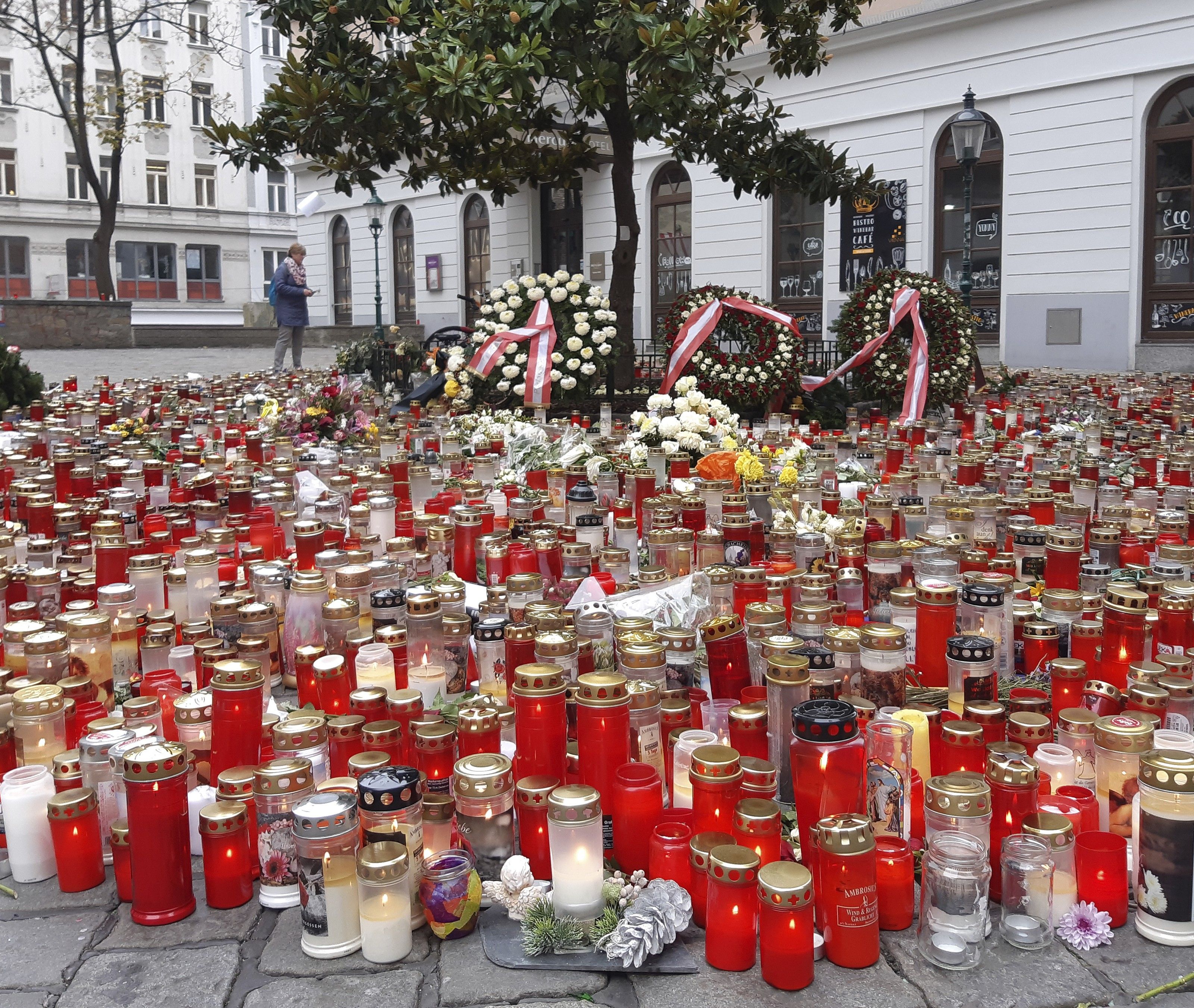 Der Terroranschlag in der Wiener City jährt sich zum fünften Mal. Der Terroranschlag in der Wiener City jährt sich zum fünften Mal.