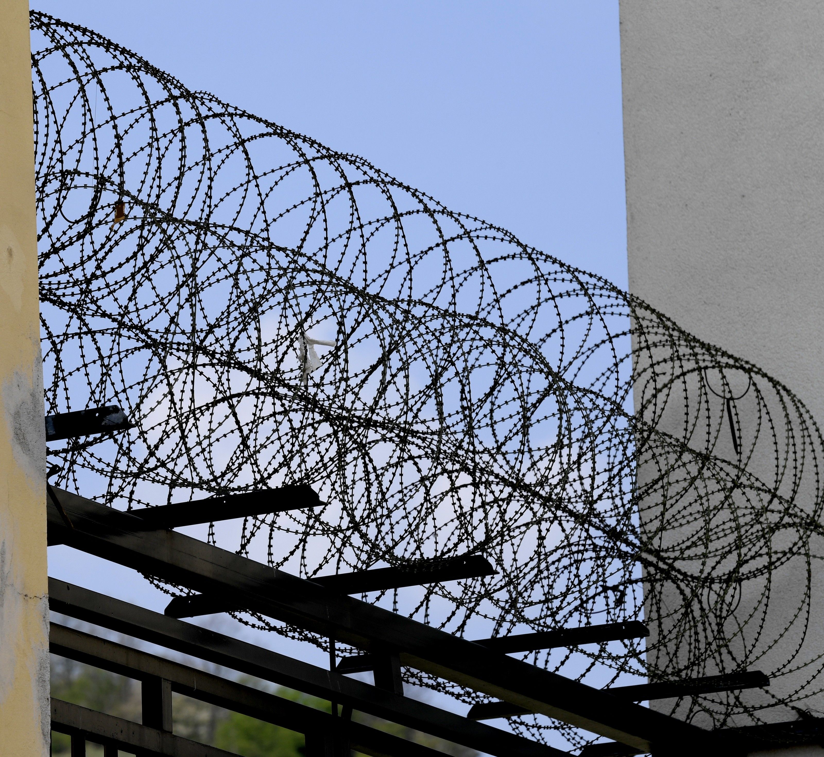 Der junge Mann befindet sich wieder hinter Gittern. Der junge Mann befindet sich wieder hinter Gittern.