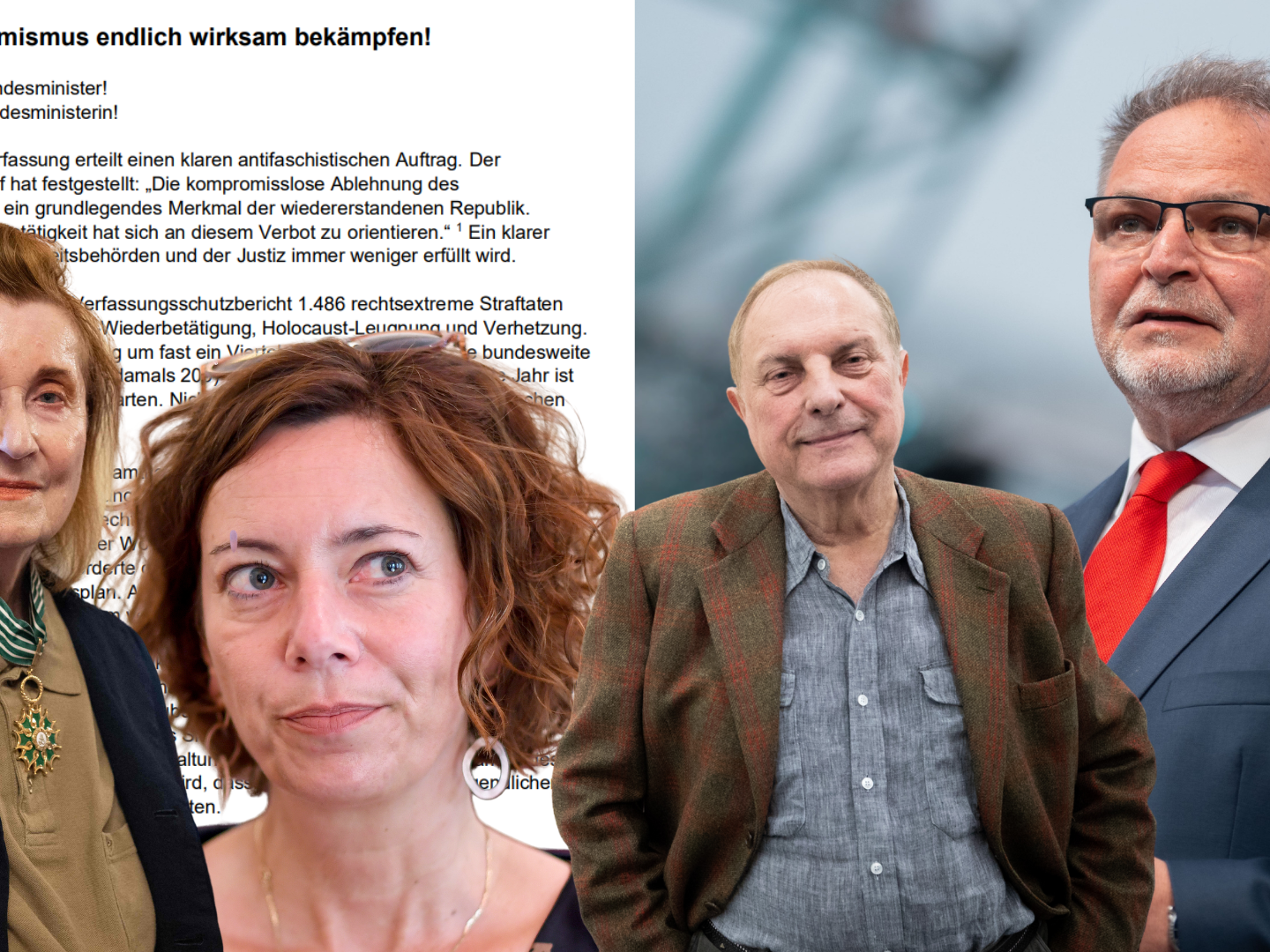 Zahlreiche Personen aus Kunst und Kultur haben den Offenen Brief des Mauthausen Komitees bereits unterzeichnet. Zahlreiche Personen aus Kunst und Kultur haben den Offenen Brief des Mauthausen Komitees bereits unterzeichnet.