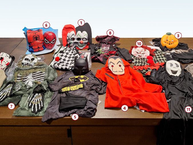 Die AK OÖ testete mehrere Halloweenkostüme. Die AK OÖ testete mehrere Halloweenkostüme.
